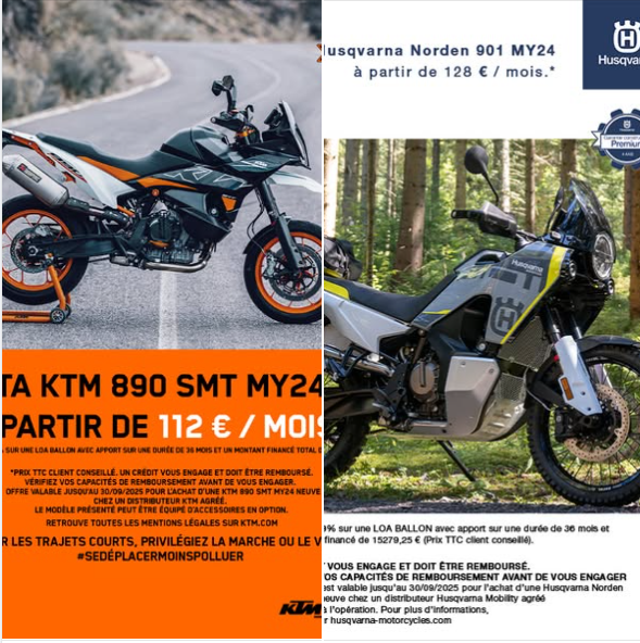 Offres de Financement KTM & Husqvarna chez KTM Nantes